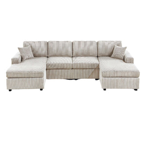 Modern Design Sectional Set With Right And Left Arm Chaise