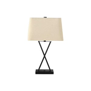 Lighting, Table Lamp, USB Port Included, Resin, Transitional - Black