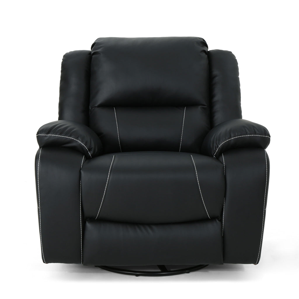 Stylish Wide Manual Swivel Standard Recliner