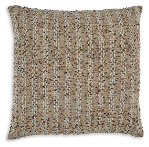 Vorlane - Pillow (Set of 4) - Tan / Brown / White