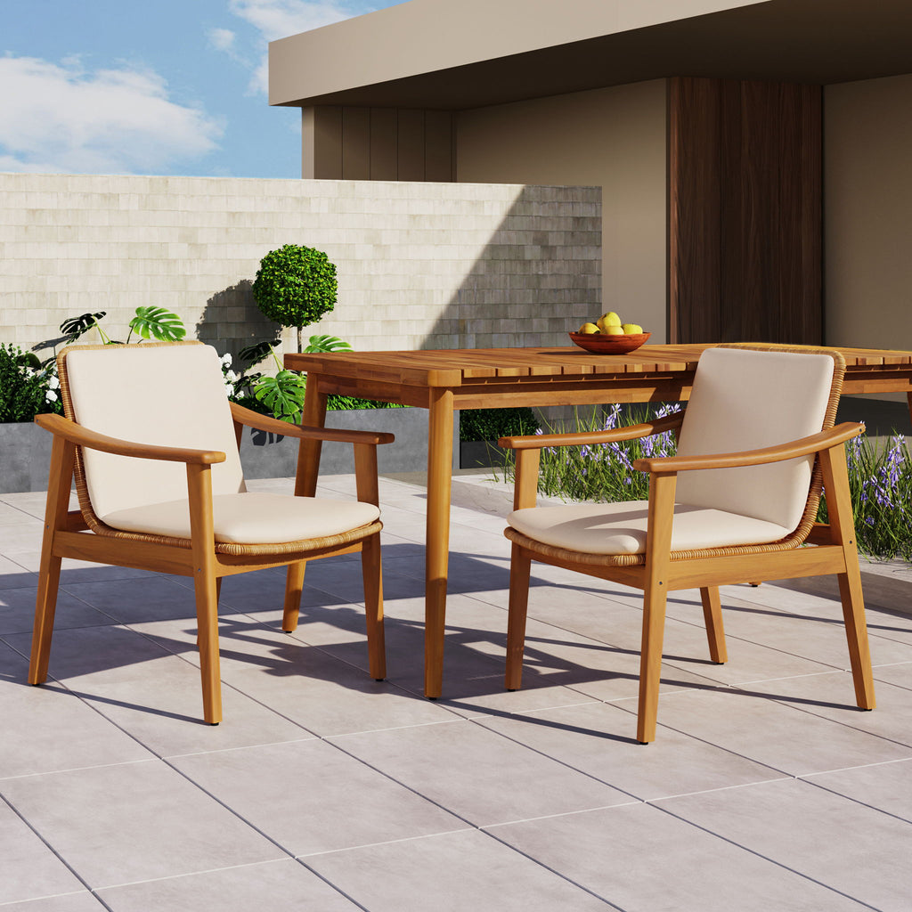 Outdoor Dining Chairs (Set of 2)