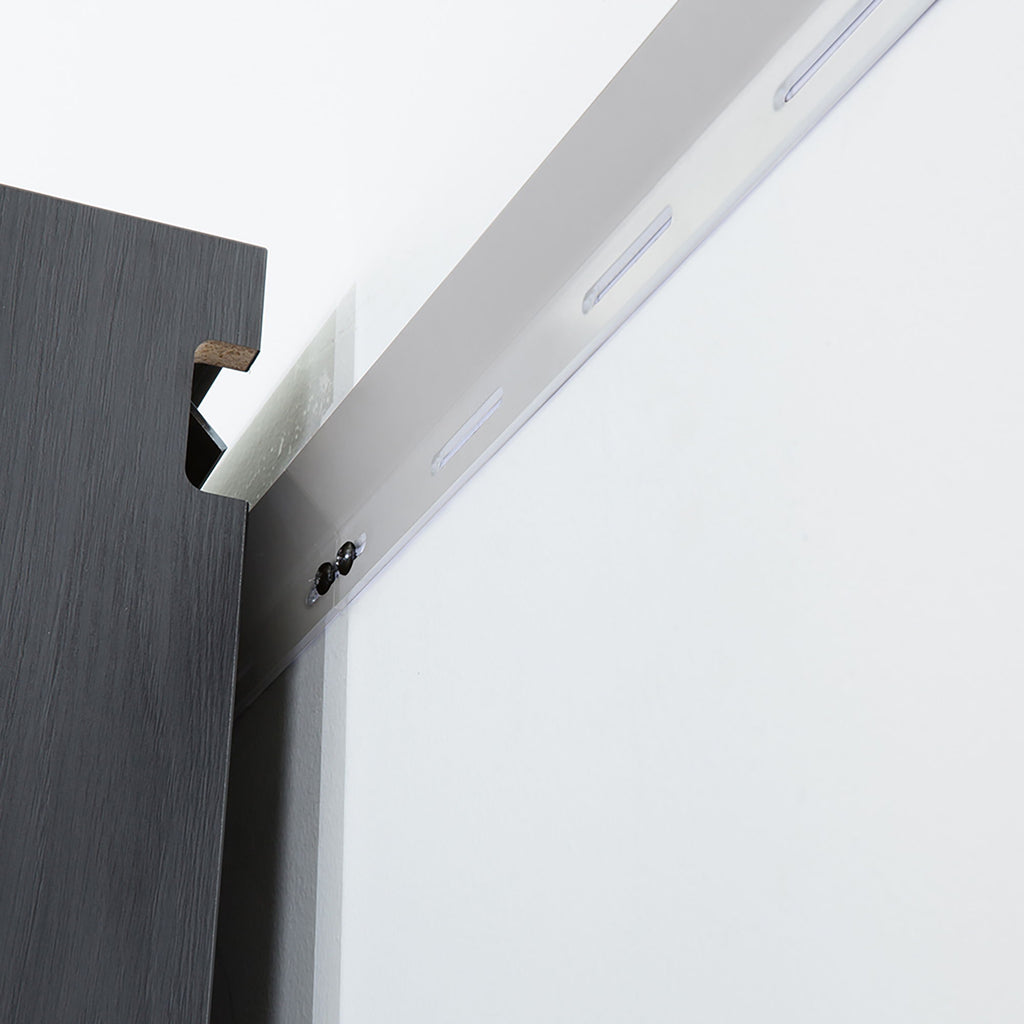 Nova - Series Garage Cabinet Set C, Melamine - Metallic Gray