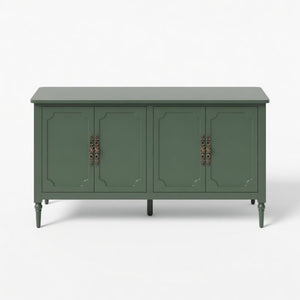 Vintage Buffet Cabinet With Adjustable Shelves