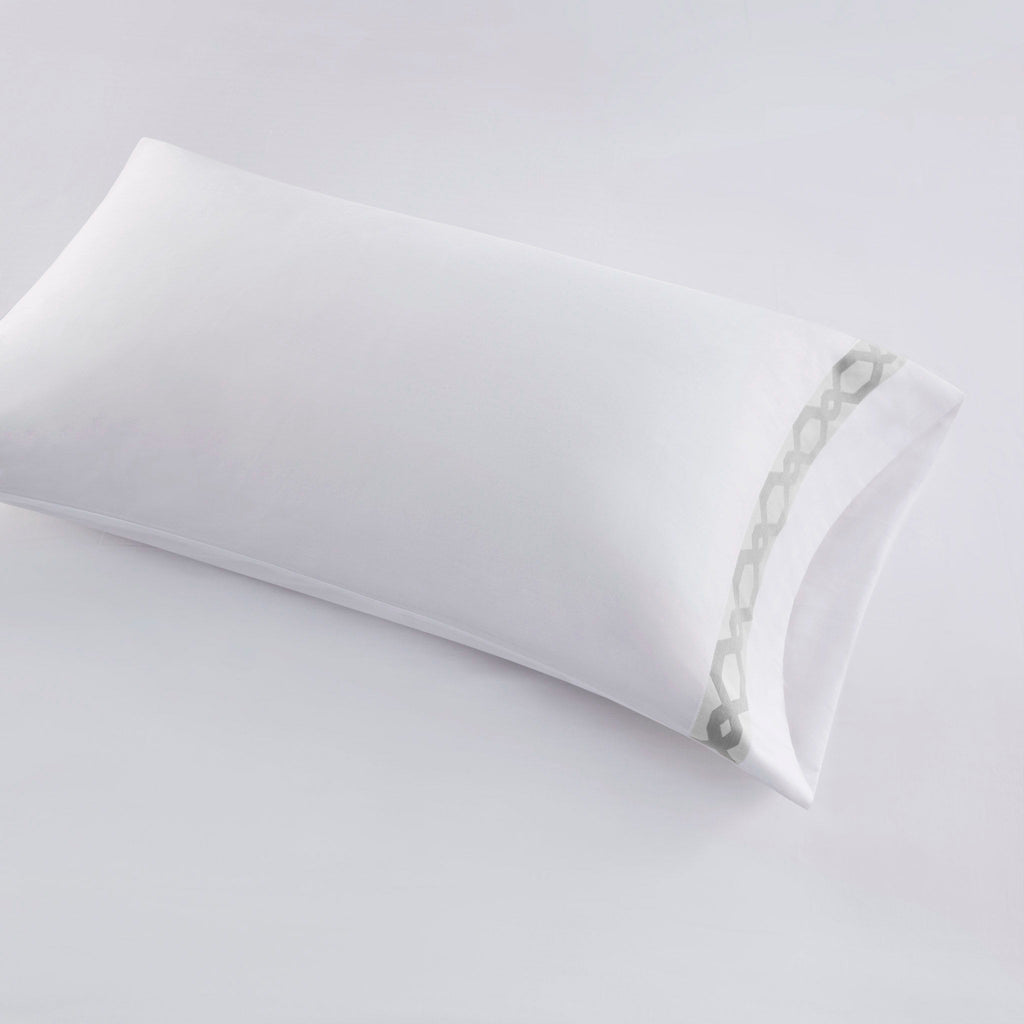 Signature Hem - King Sheet Set - Gray