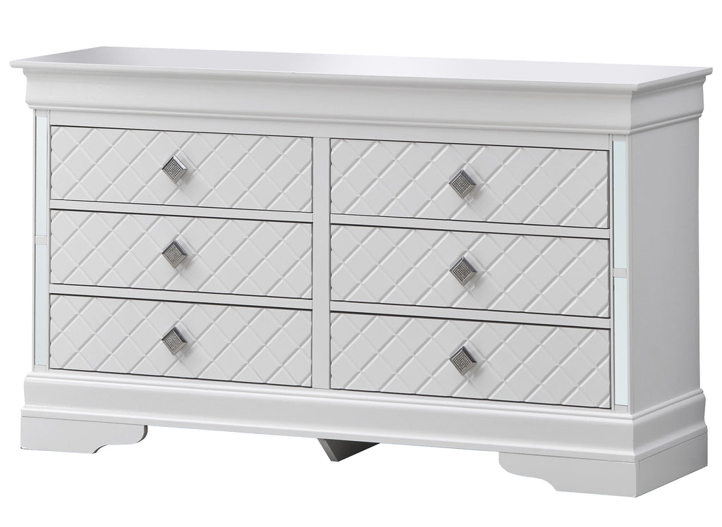 Verona - Dresser - Silver Champagne