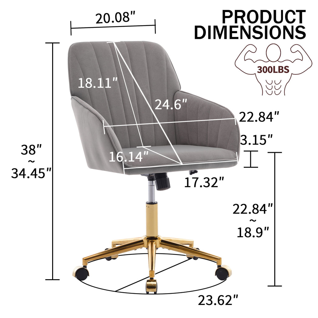 Adjustable Ergonomic Swivel Office Chair