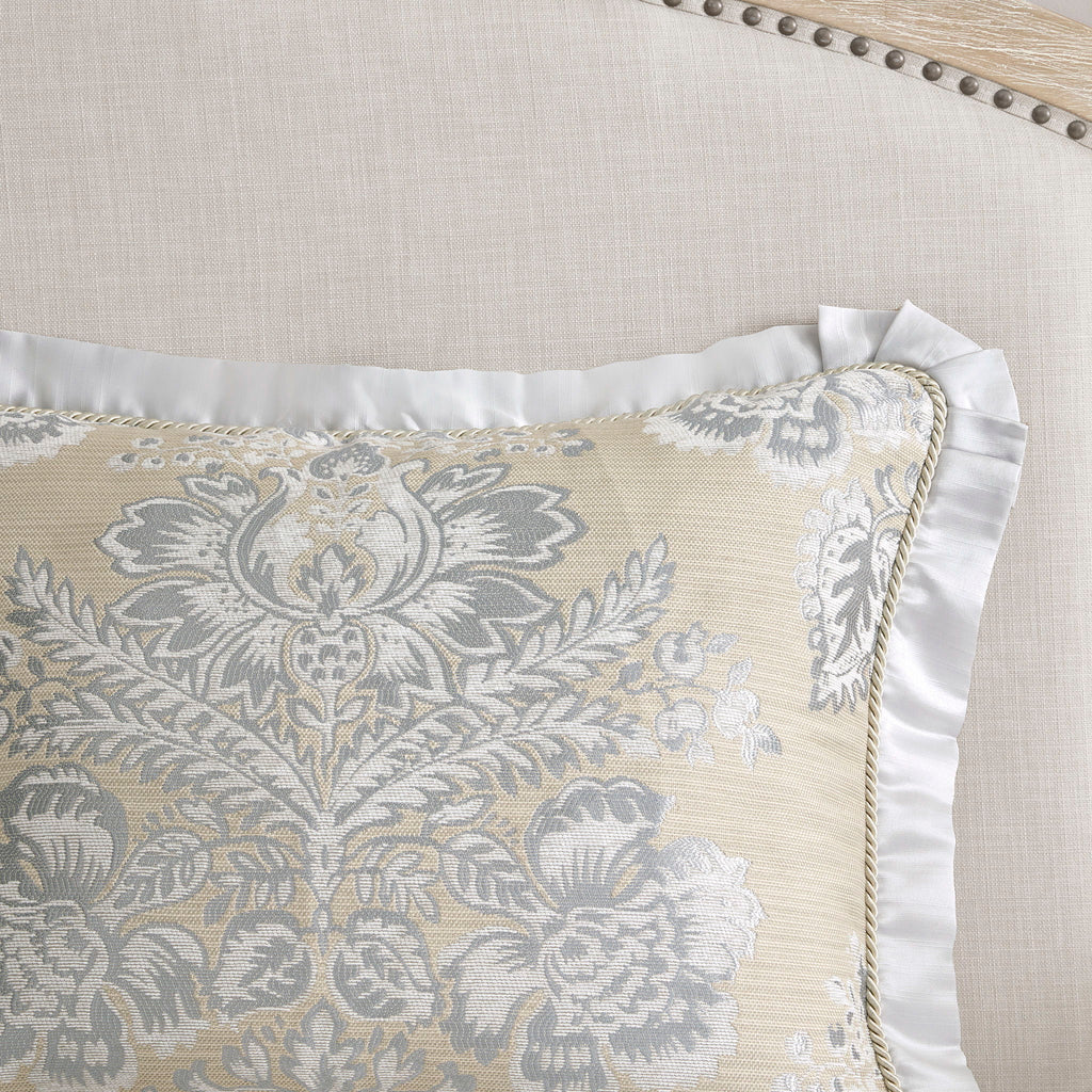Loretta - 4 Piece California King Comforter Set - Beige