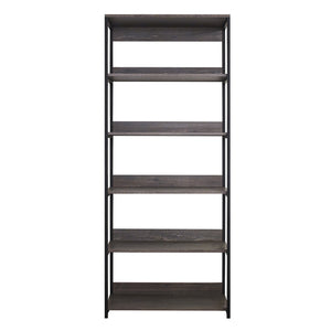 Monica - And Walk-In Closet With 5 Shelves Construction - Gray