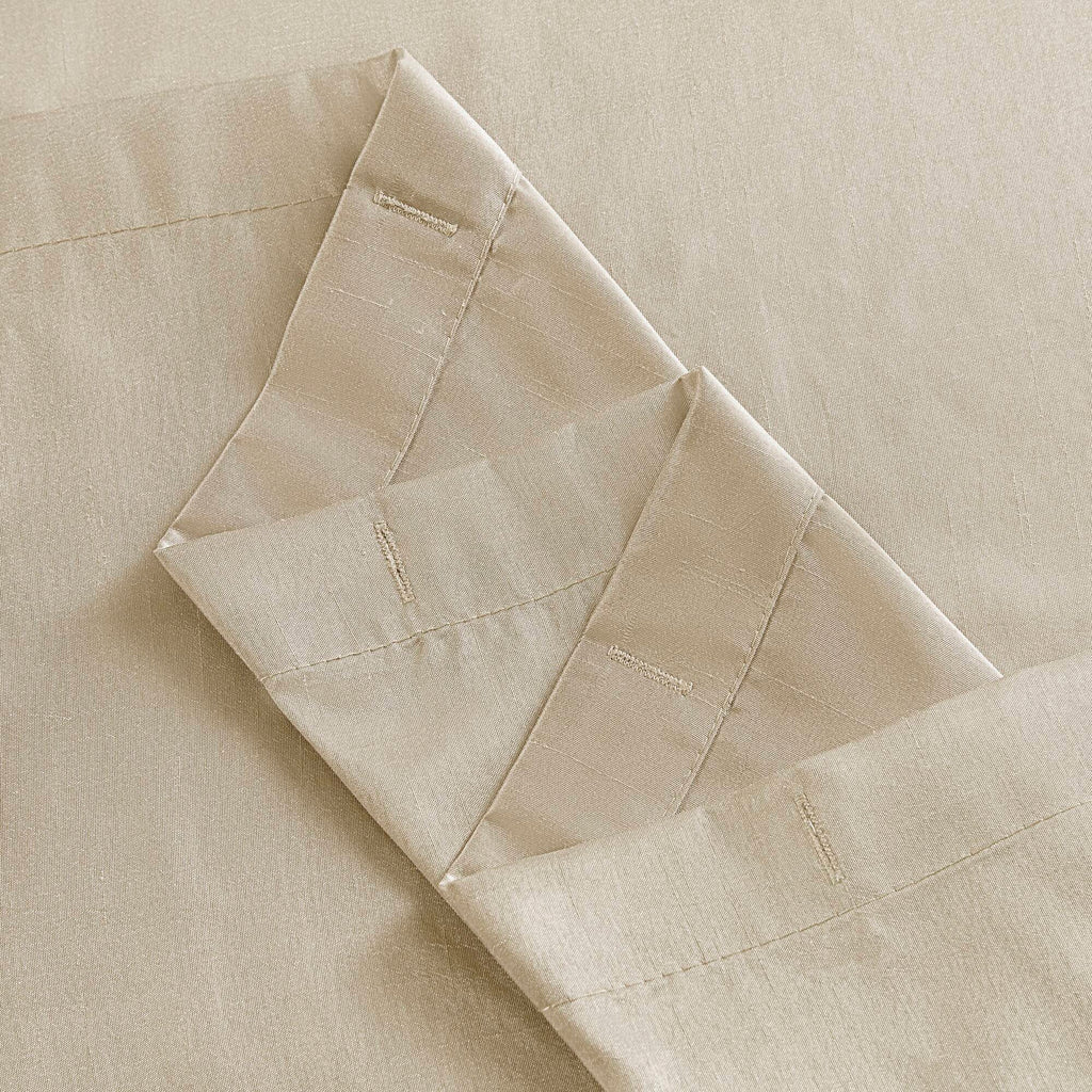 Laurel - Tufted Semi-Sheer Shower Curtain - Ivory