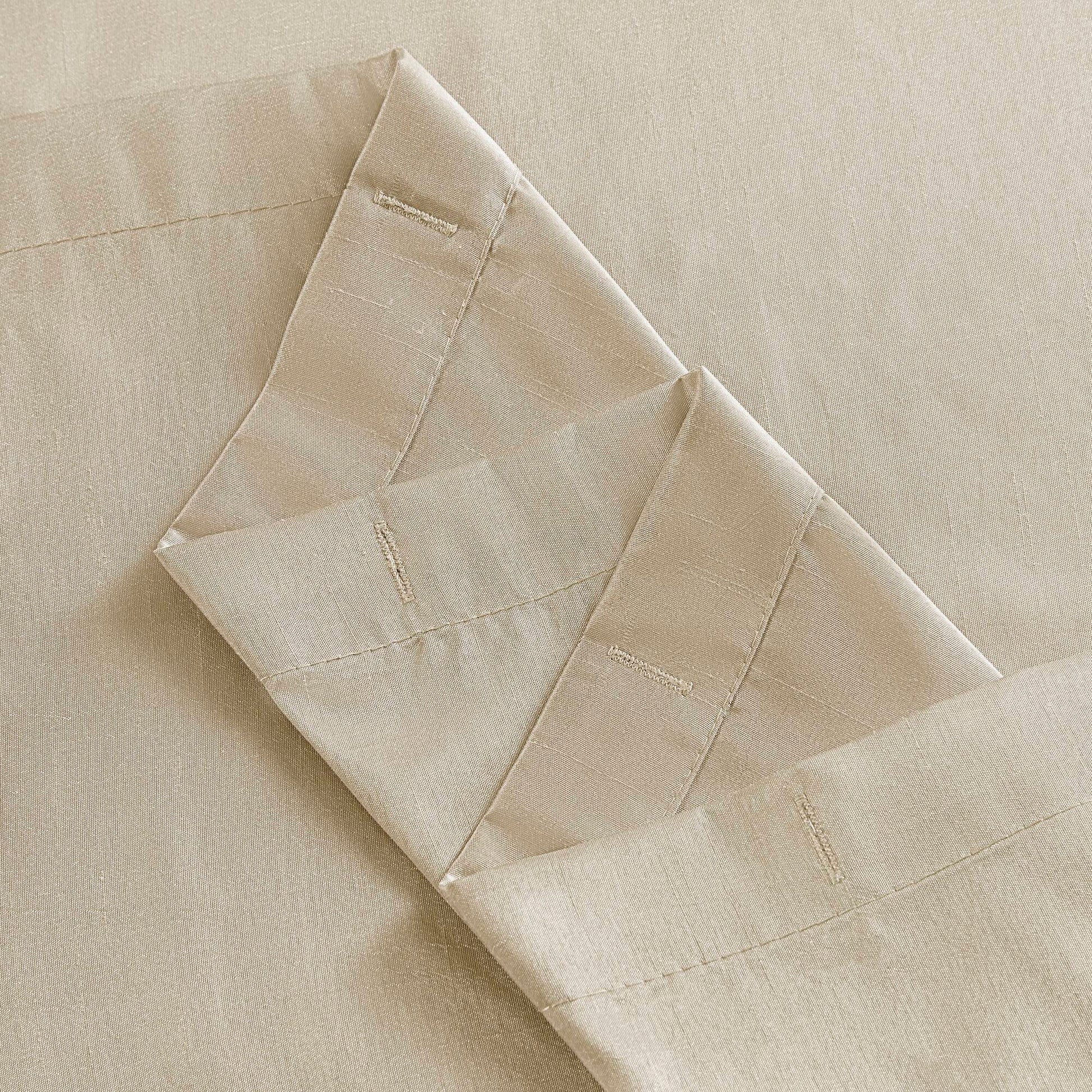 Laurel - Tufted Semi-Sheer Shower Curtain - Ivory