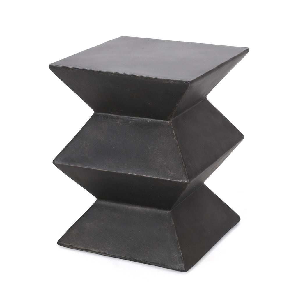 Outdoor Lightweight, Concrete Side Table - Copper