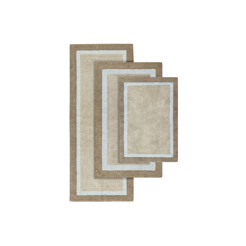 Amherst - 20" x 30" Tufted Bath Rug - Blue