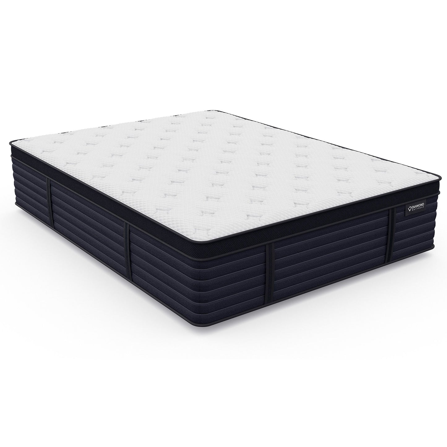 Hughes Cool - Latex Hybrid Euro-Top Mattress - Medium Feel