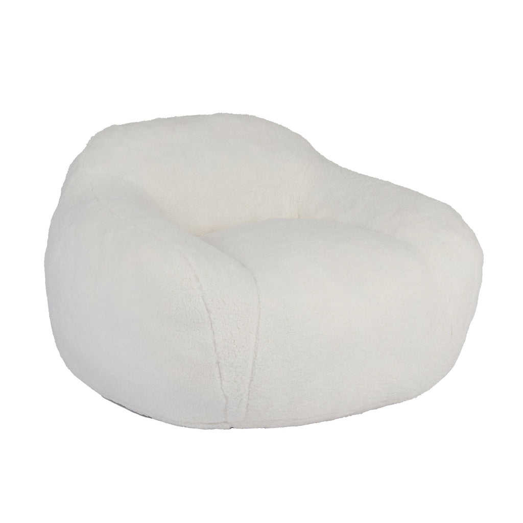 Giant Bean Bag Chair, Spacious Memory Foam With Armrests