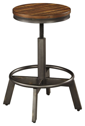Torjin - Swivel Stool (Set of 2) - Dark Brown