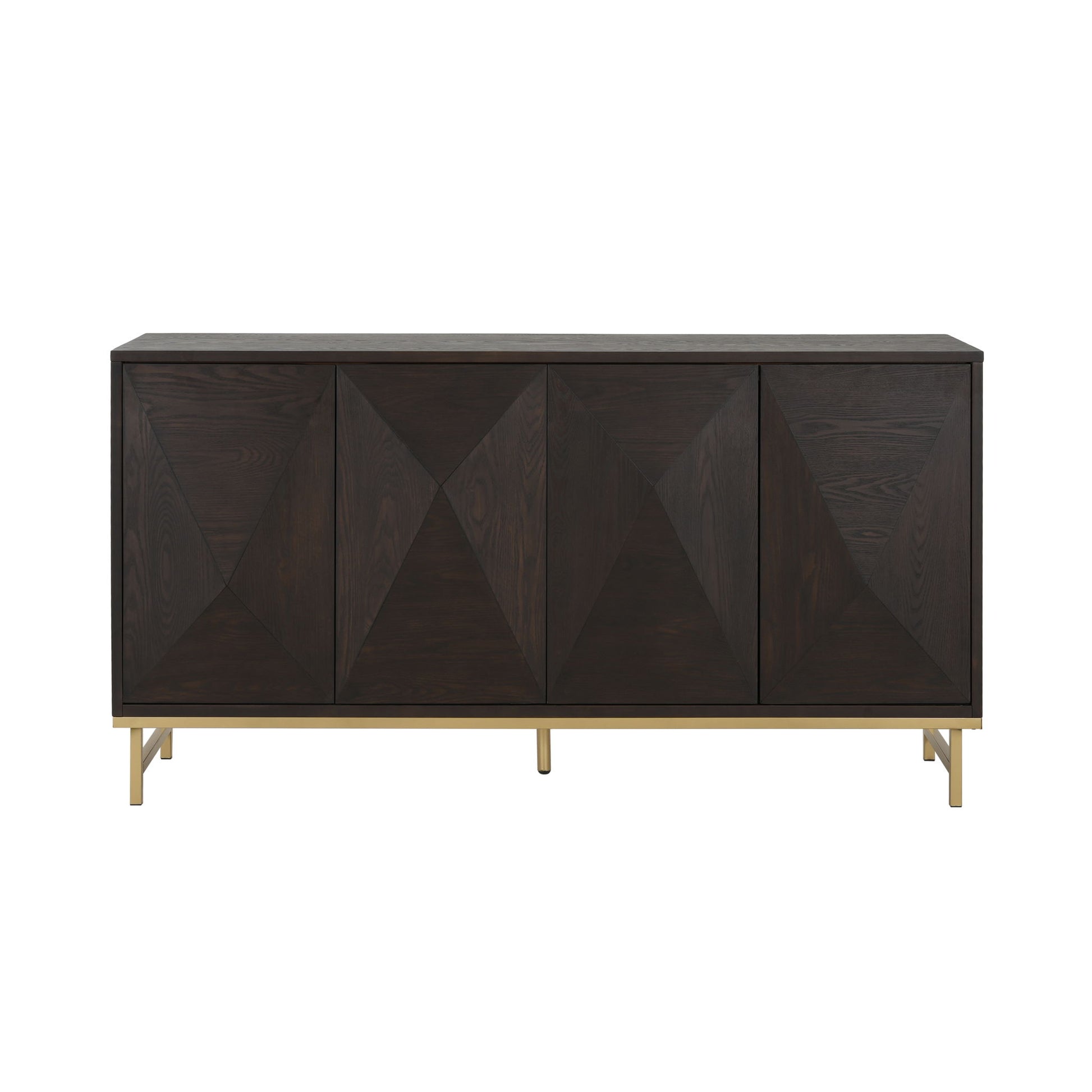 Tamid - Modern Wide Handcrafted Sideboard With Adjustable Shelves