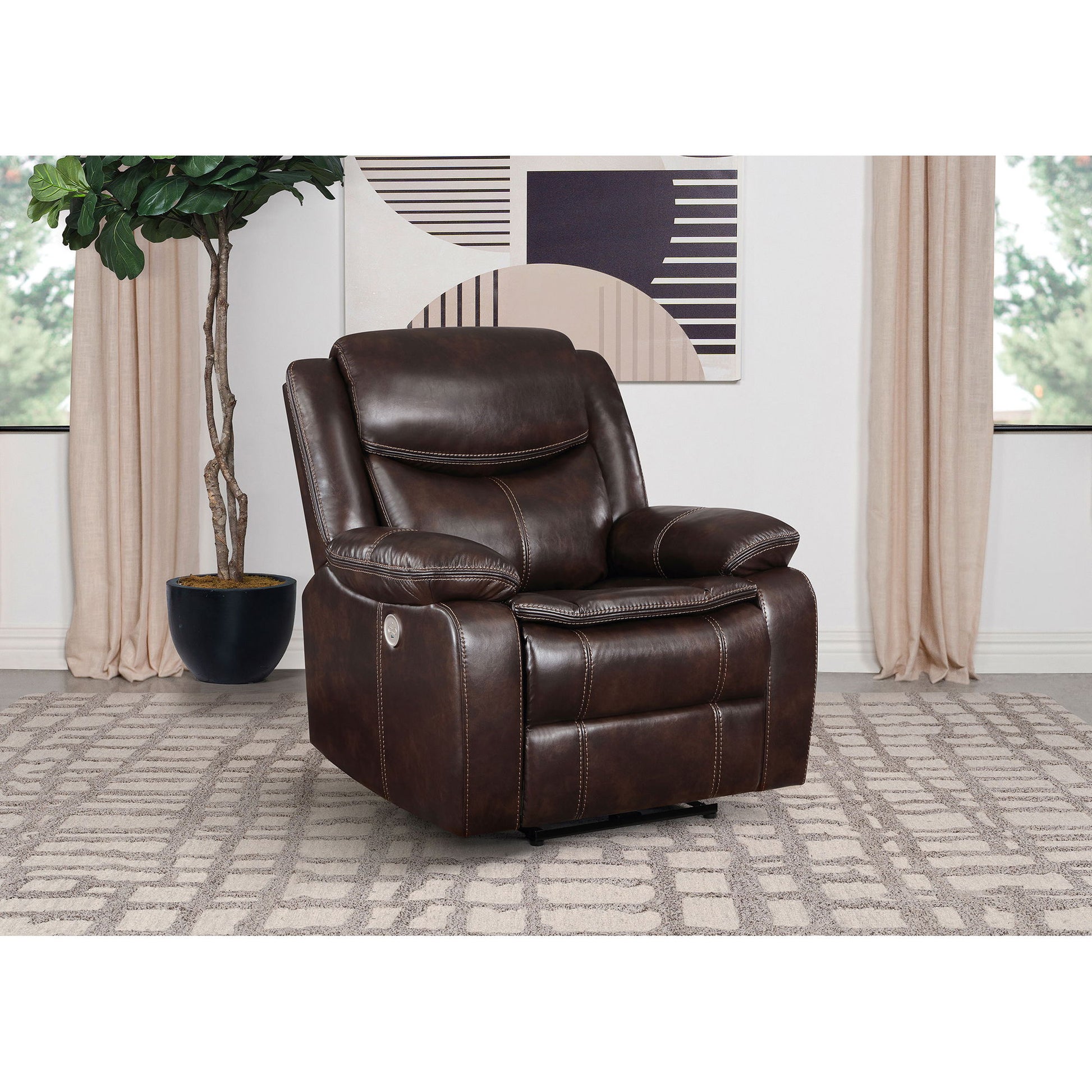 Salerno - Power Recliner Chair With USB Charging