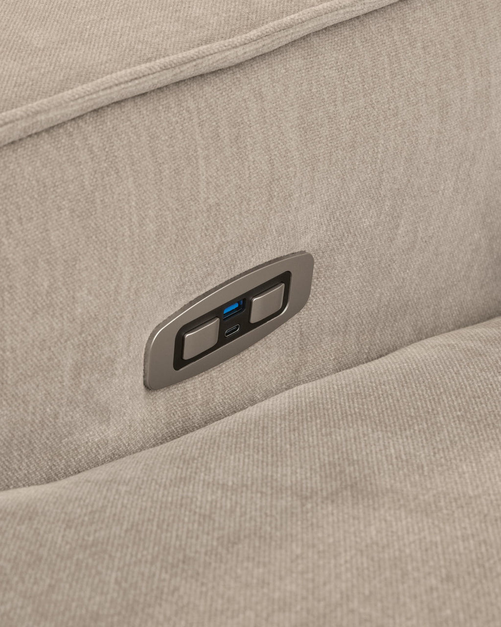 Carceri - 5-Piece Power Sectional Reclining Sofa - Cashmere