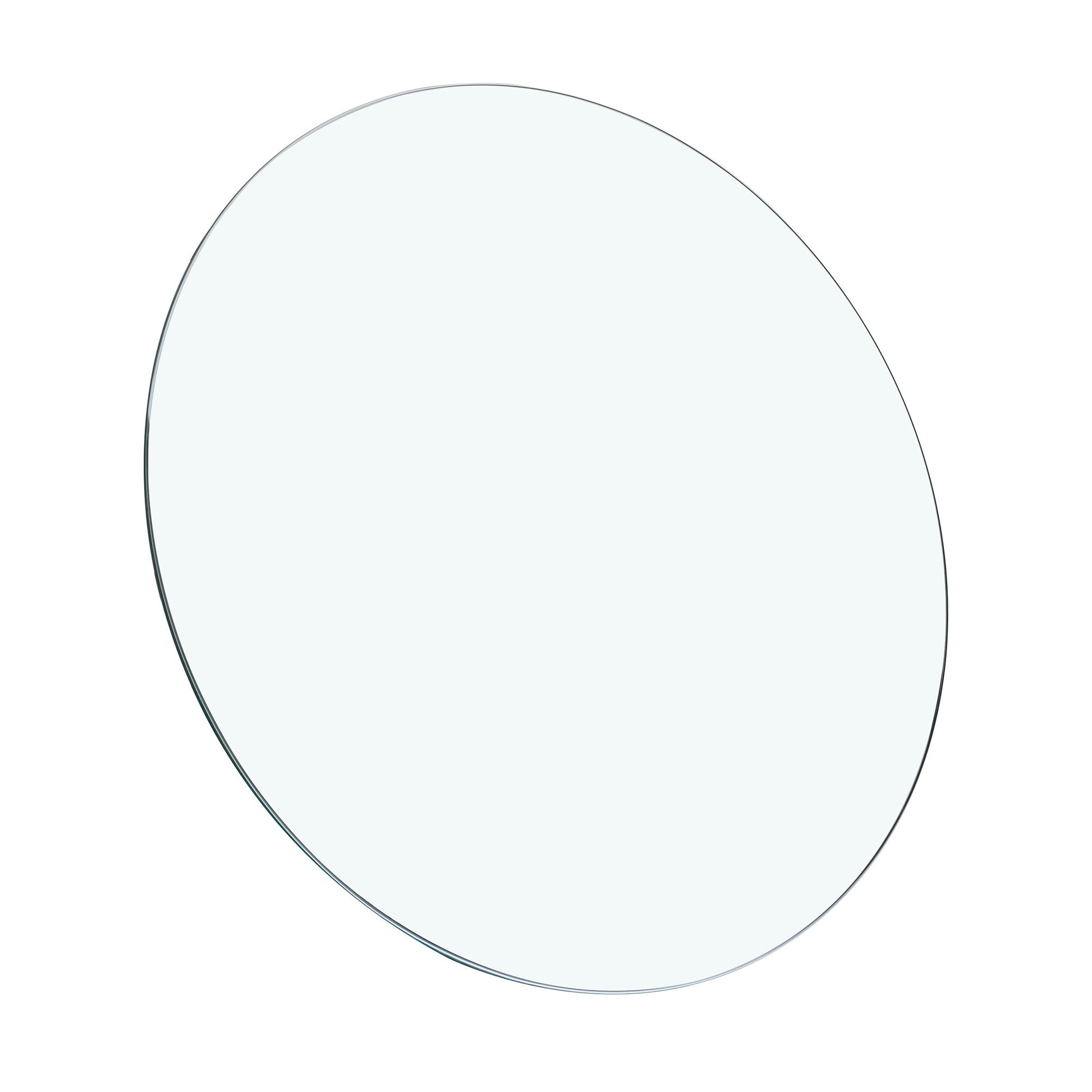 Round Tempered Glass Table Top