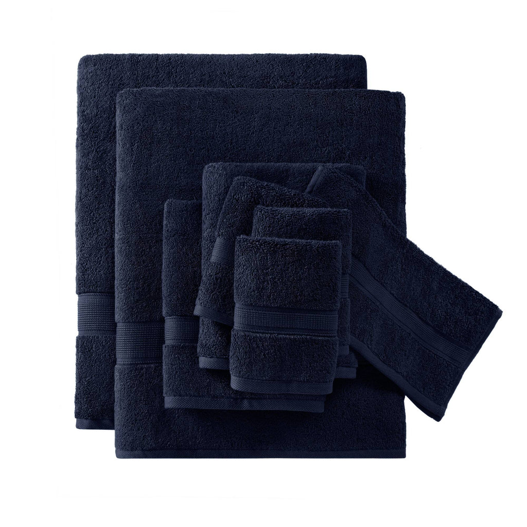 800GSM Ultra-Soft Absorbent Towel Set - Dark Navy