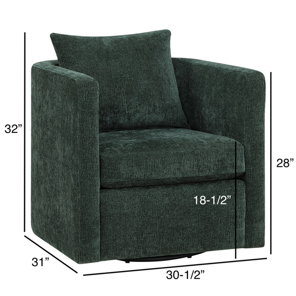 Sutton - Swivel Barrel Chair