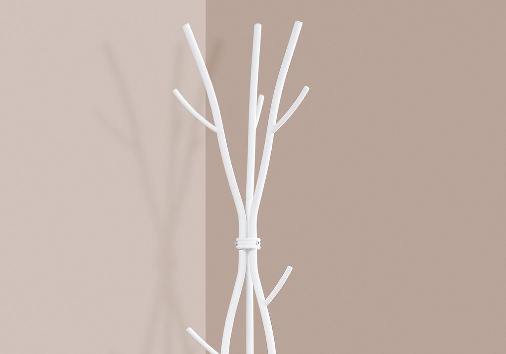 Coat Rack, Hall Tree, Free Standing, 11 Hooks, Entryway, Contemporary & Modern