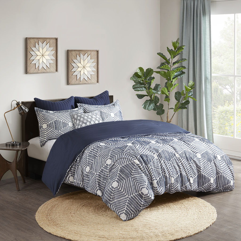 King comforter buy navy