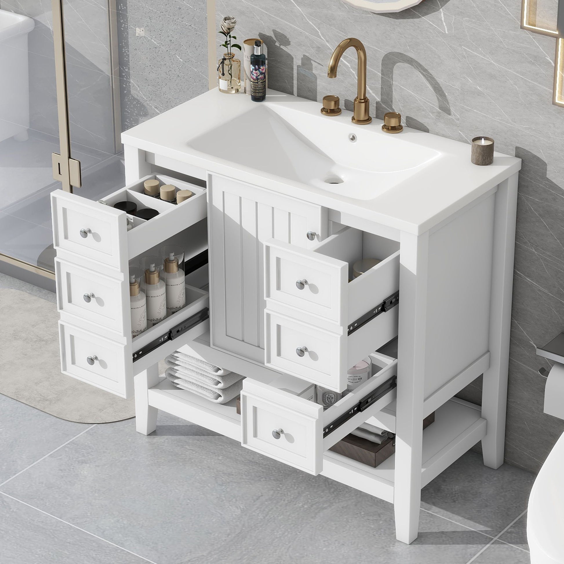 Modern Bathroom Vanity With Sink