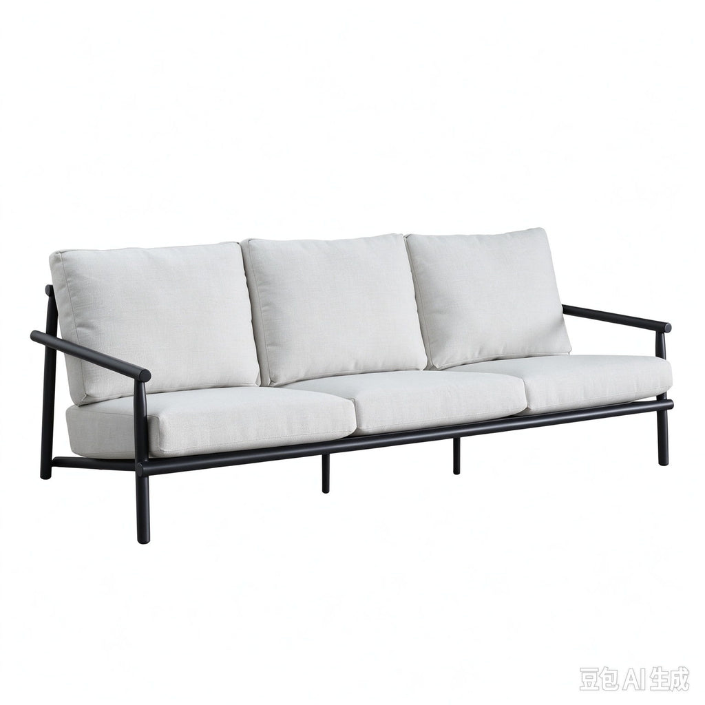Aurelia - 4 Pieces Set - Carbon Gray / Cream Beige