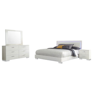 Dulcey - Bedroom Set & LED Lighting