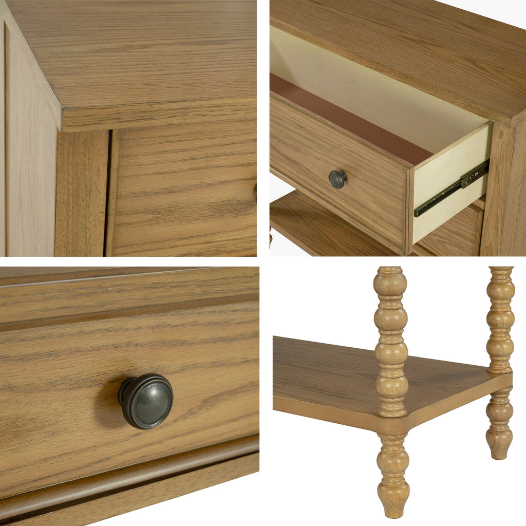 Beckett - 2 Drawers Accent Chest - Natural