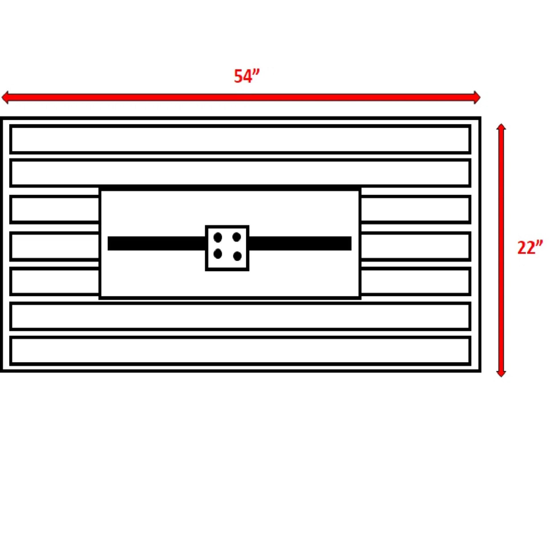 Casselton - Propane / Gas Outdoor Fire Pit Table With Lid - Black