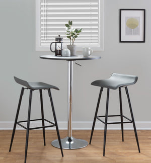 Ale - Contemporary Fixed-Height Bar Stool (Set of 2)