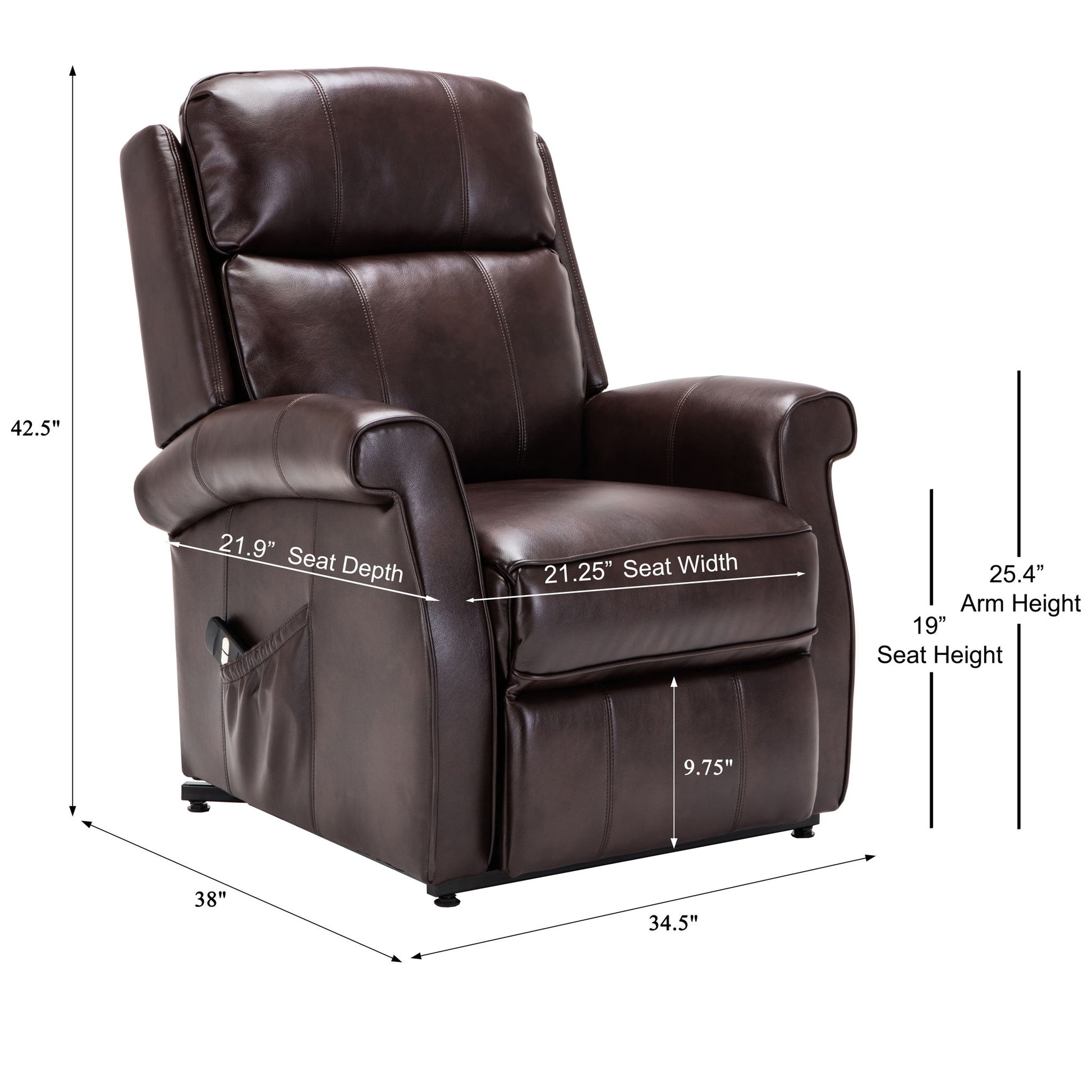 Landis - Lift Chair With Electric Recline Function