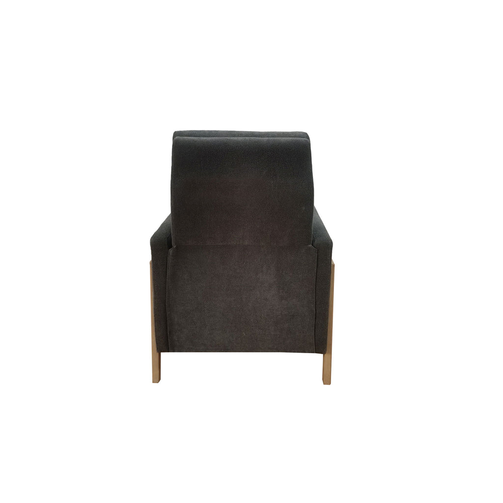 Luna - Recliner With Frame - Gray