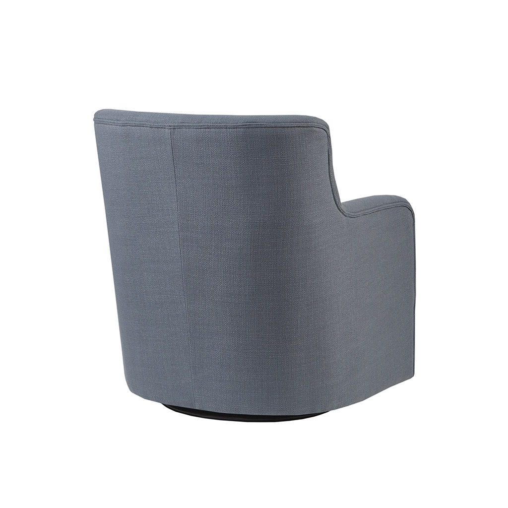 Adele - Swivel Chair - Blue