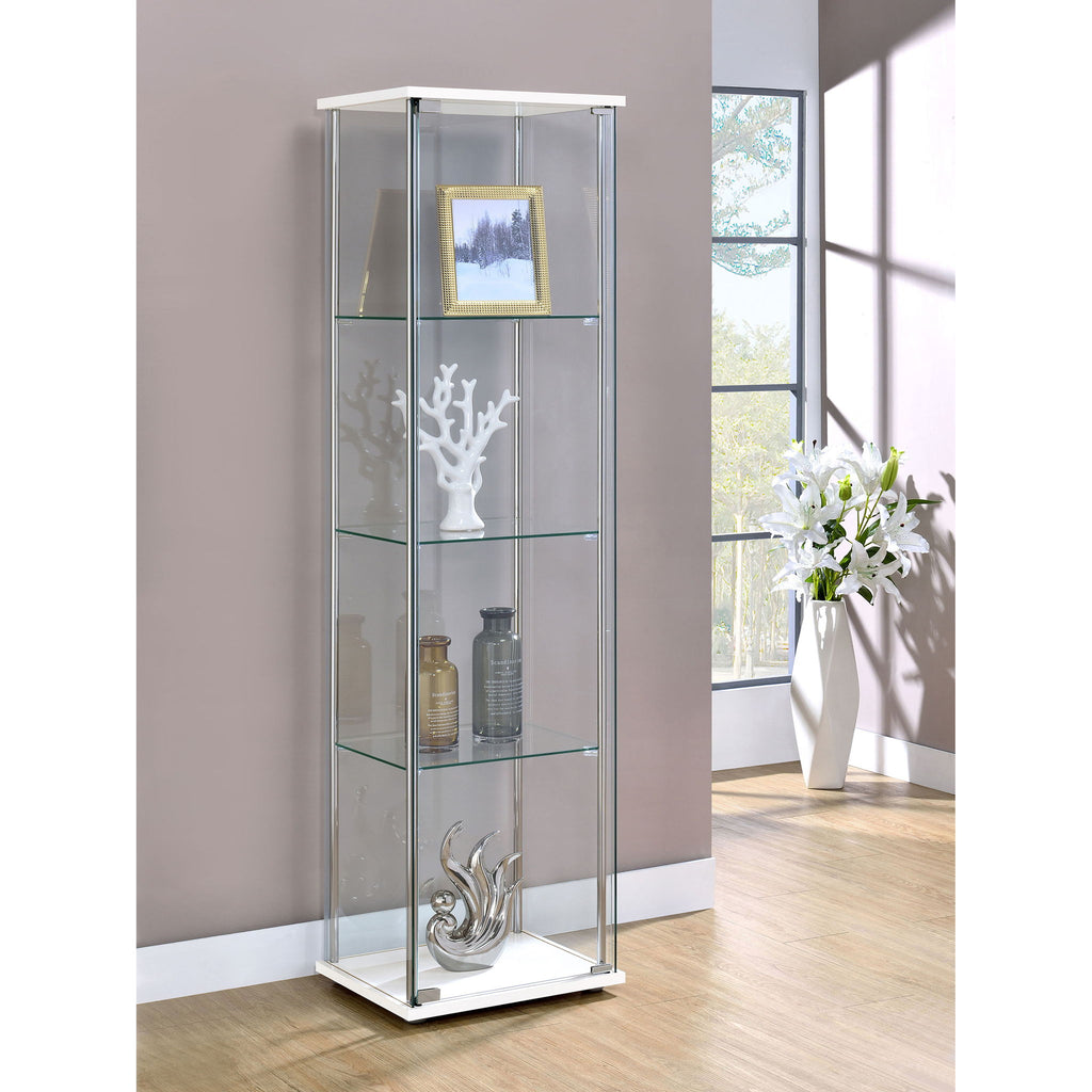 Crestwood - 3 Shelf Curio Cabinet