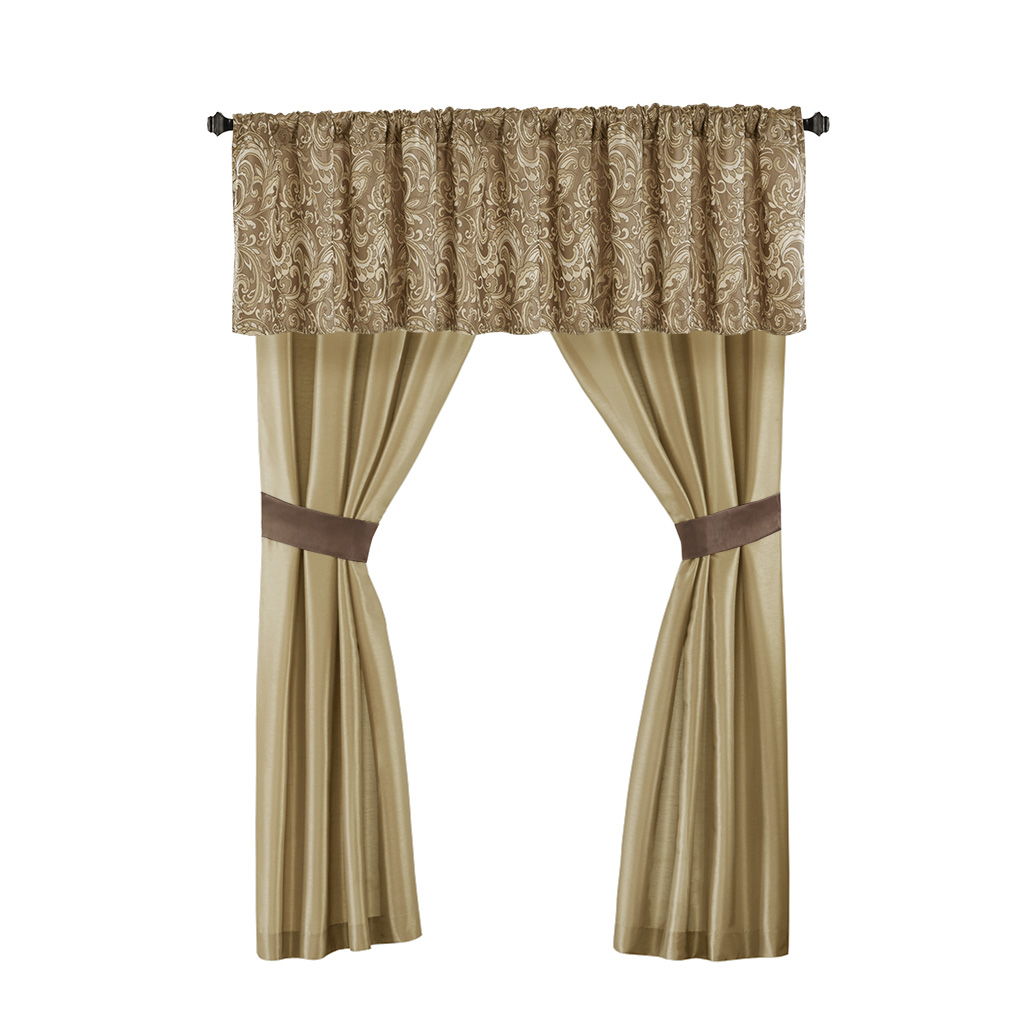 Brystol - 24 Piece Room In A Bag - Brown - Fabric
