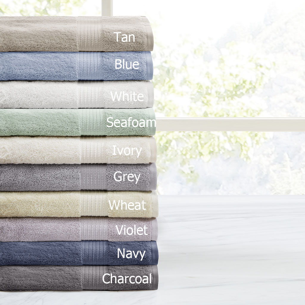 Organic - 6 Piece Towel Set - Gray