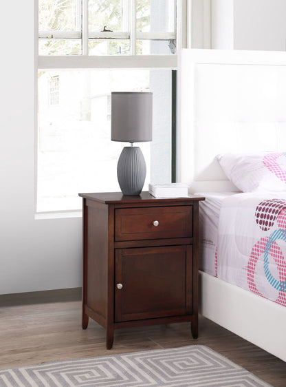 Izzy - 1 Drawer /1 Door Nightstand