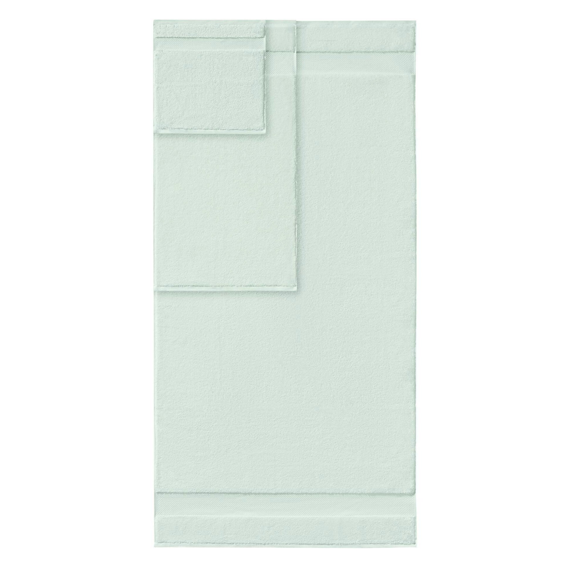 Turkish - 6 Piece Bath Towel Set - Seafoam