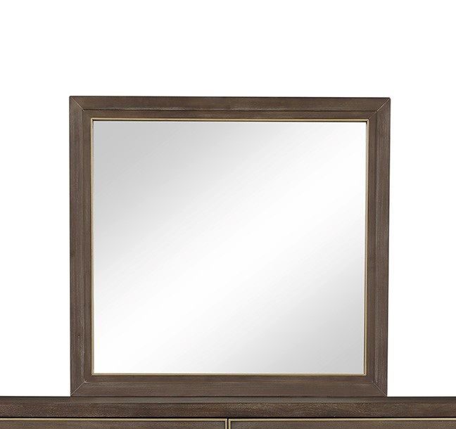 Mirror - Sandblasted Walnut