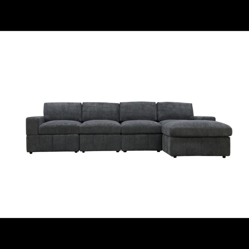 Modular Sectional Sofa, Reversible Set