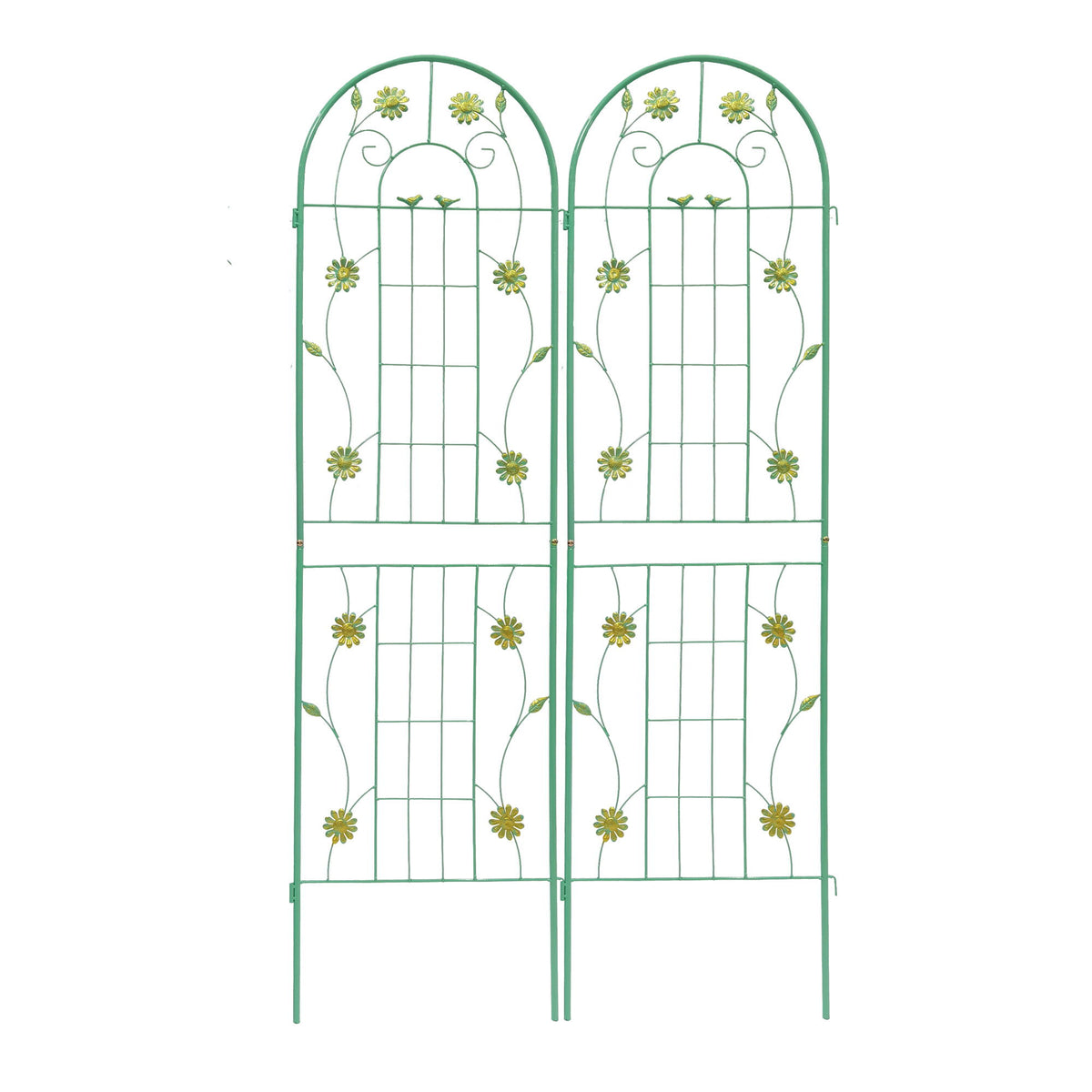 Metal Garden Trellis Rustproof Trellis For Climbing Plant Outdoor Flower Support
