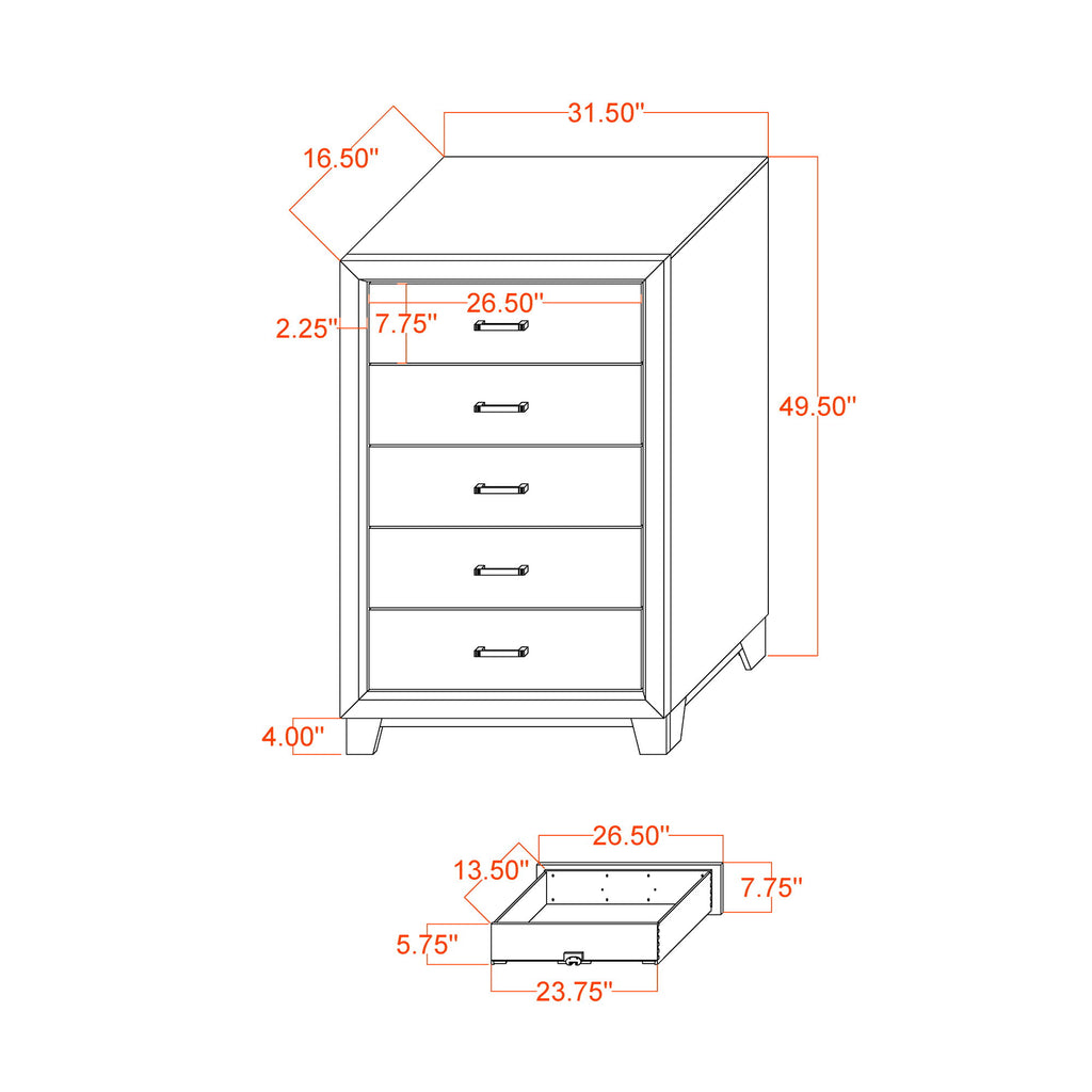 Soluto - Chest - Gray / Black