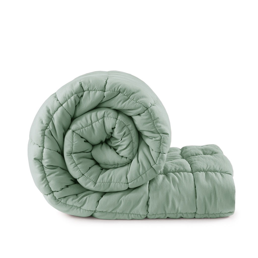 Dream Puff - Down Alternative Comforter Set - Sage