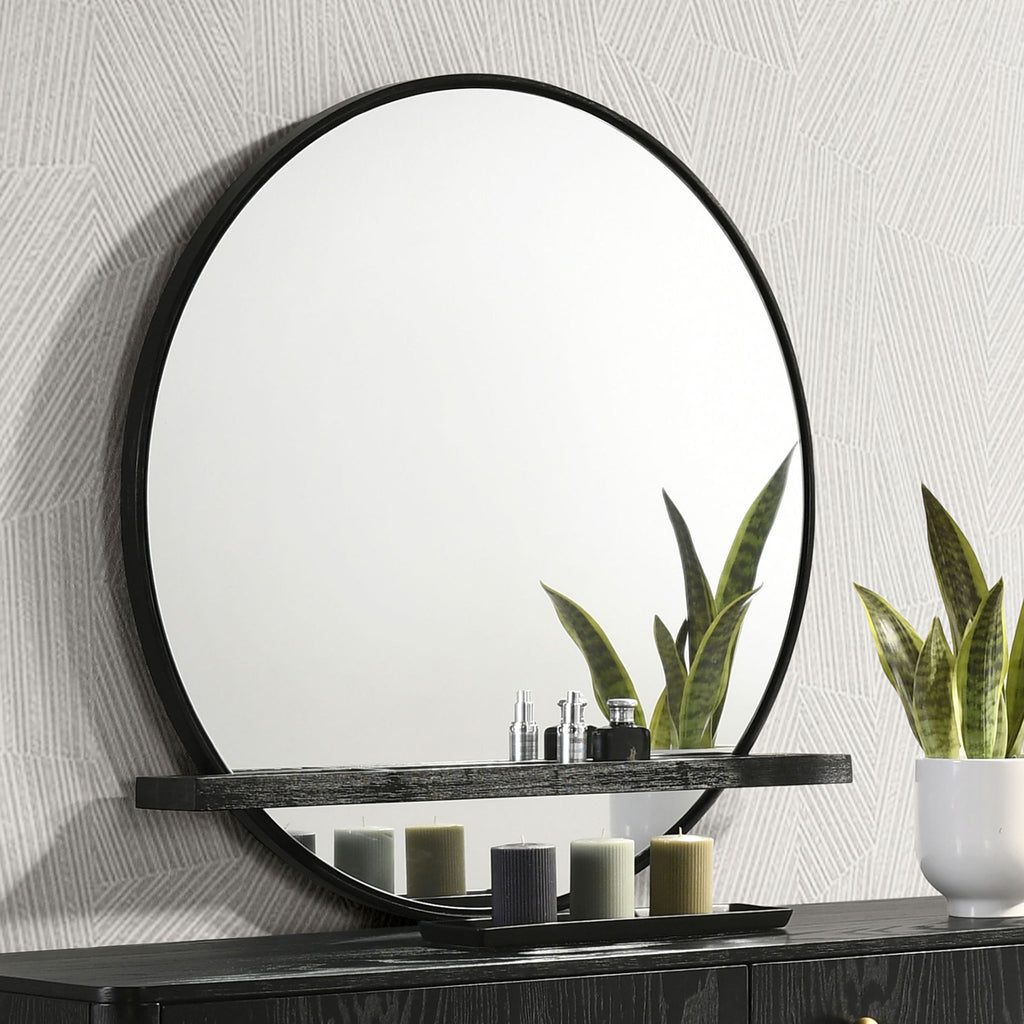 Benson - Round Dresser Mirror