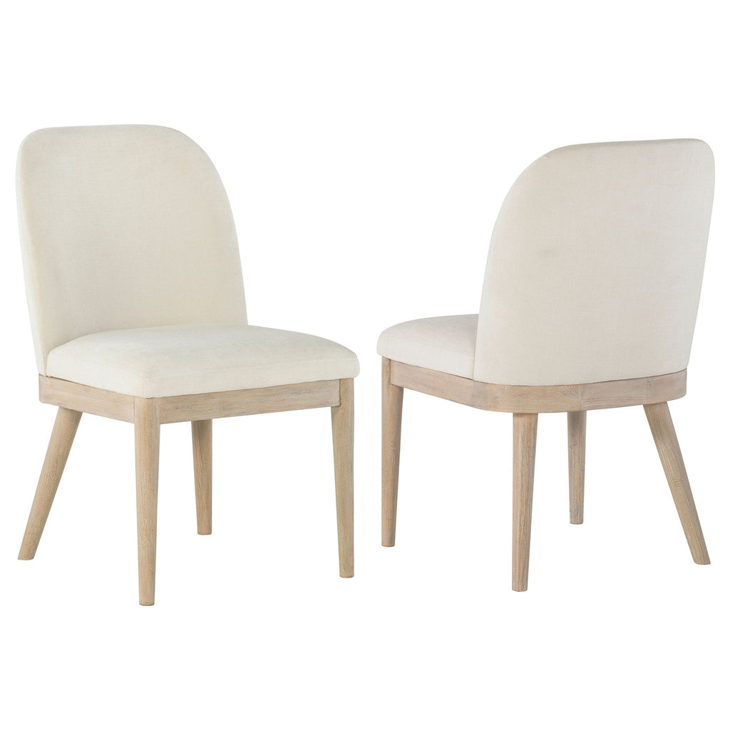Flores - Dining Side Chair (Set of 2) - Mango Color