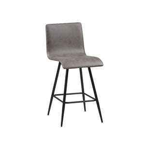 Swivel Counter Stool - Gray