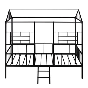 House Bed Frame With Slatted Support, No Box Spring Needed